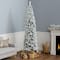7.5ft. Unlit Acacia Medium Flocked Artificial Christmas Tree